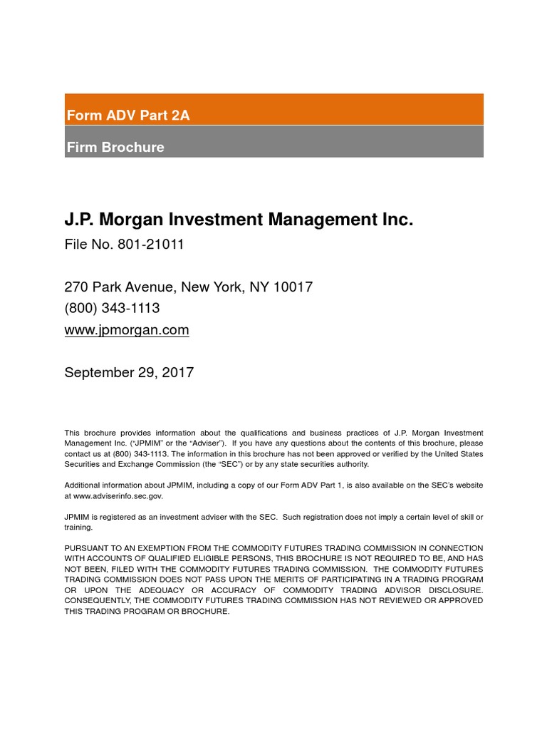 JP Equity PDF Jp Chase Investing