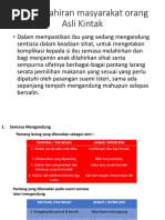 Adat Kelahiran Masyarakat Orang Asli Kintak