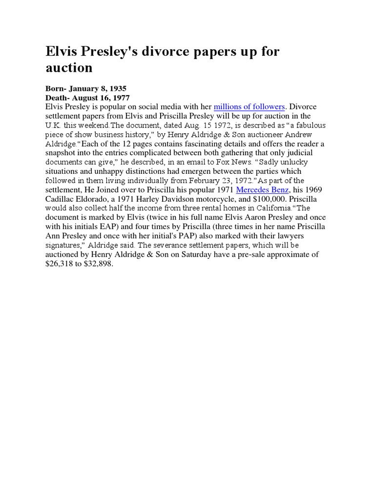 Elvis Presley | PDF | Entertainment | Performing Arts