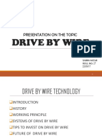 Drive by Wire: Presentation On The Topic