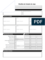 Conexão FATE - Planilha de Jogo PDF