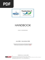 Handbook: July 2008 - December 2008