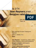 Reyners Pries Belgija