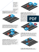 Road Marking Signs and Meanings