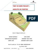 Rapport Stabilite de Pentes PDF