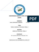 Tarea III Derecho Procesal II Uapa