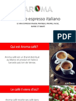 Il Vero Espresso Italiano www.aromacafe.ma