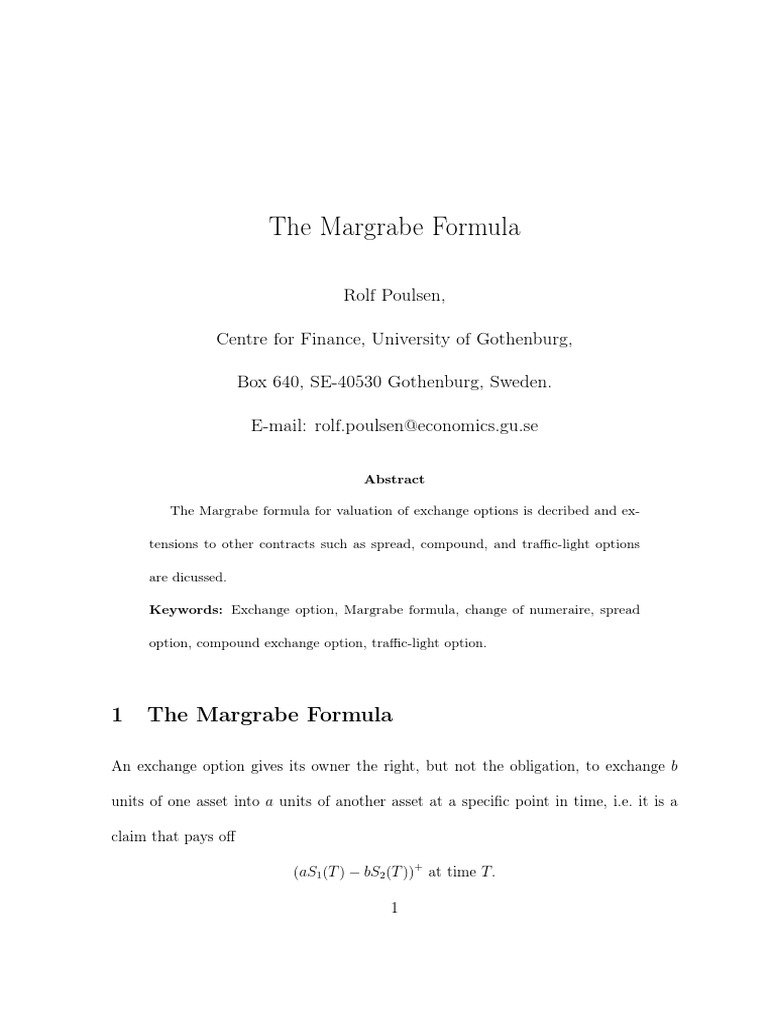 the-margrabe-formula-explained-pdf-option-finance-black-scholes