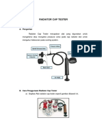 Radiator Cap Tester