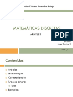 Matemáticas Discretas 2Bim Sem12 Árboles 1