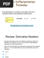 L3 - Differentiation Rules