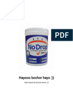No Drop - No Bochor PDF