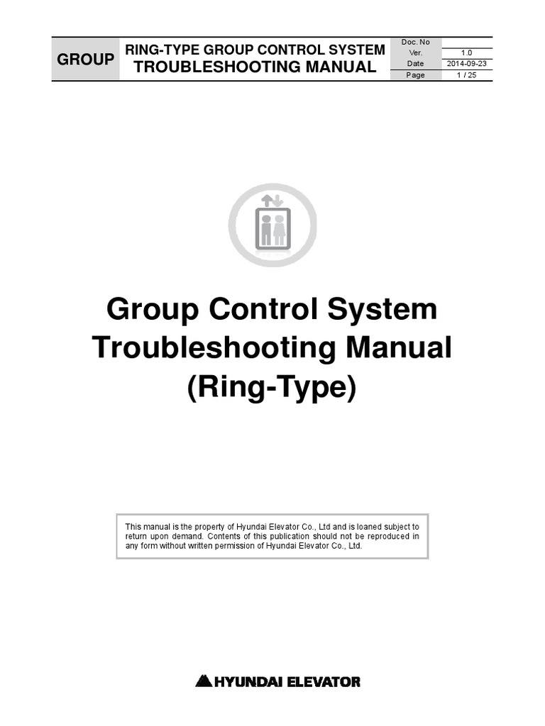 Ring-Type Control System Troubleshooting | PDF | Elevator | Electrical ...