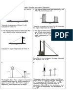 10.1 Angle of Elevation and Depression (1) - Exercise