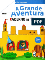 Caderno de escrita lingua portuguesa 2 ano A grande aventura 