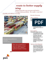 Mapping A Route To Better Supply Chain Planning