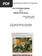 os veterinarios ea primatologia