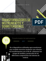 Transformadores de Intrumentacion y Sobretensiones