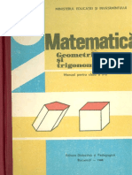 Cls 10 Manual Geometrie Si Trigonometrie X 1988(Cut)