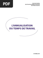 A Annualisation Temps Travail