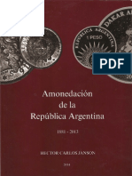 Amonedacion de La Republica Argentina 1881 A 2013 - JANSON2014 PDF