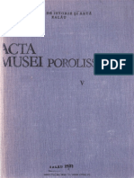 Acta Mvsei Porolissensis, V (1981) - Zalau