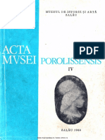 Acta Mvsei Porolissensis, IV (1980) - Zalau