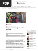 Por Que Precisamos Pensar Sobre o Fascismo