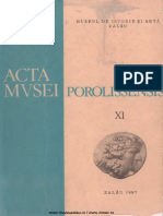 Acta Mvsei Porolissensis, XI (1987) - Zalau