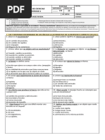 Evaluación de Ciencias Naturales Unidad 1 Fuerza y Movimiento