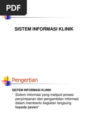 Sistem Informasi Klinik 8