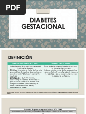 Diabetes Gestacional 1
