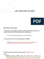 Akhlak Dalam Islam