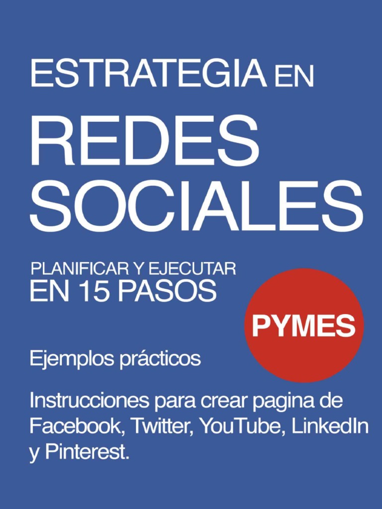 Estrategia en Redes Sociales PYMES | PDF | Servicio de redes sociales ...