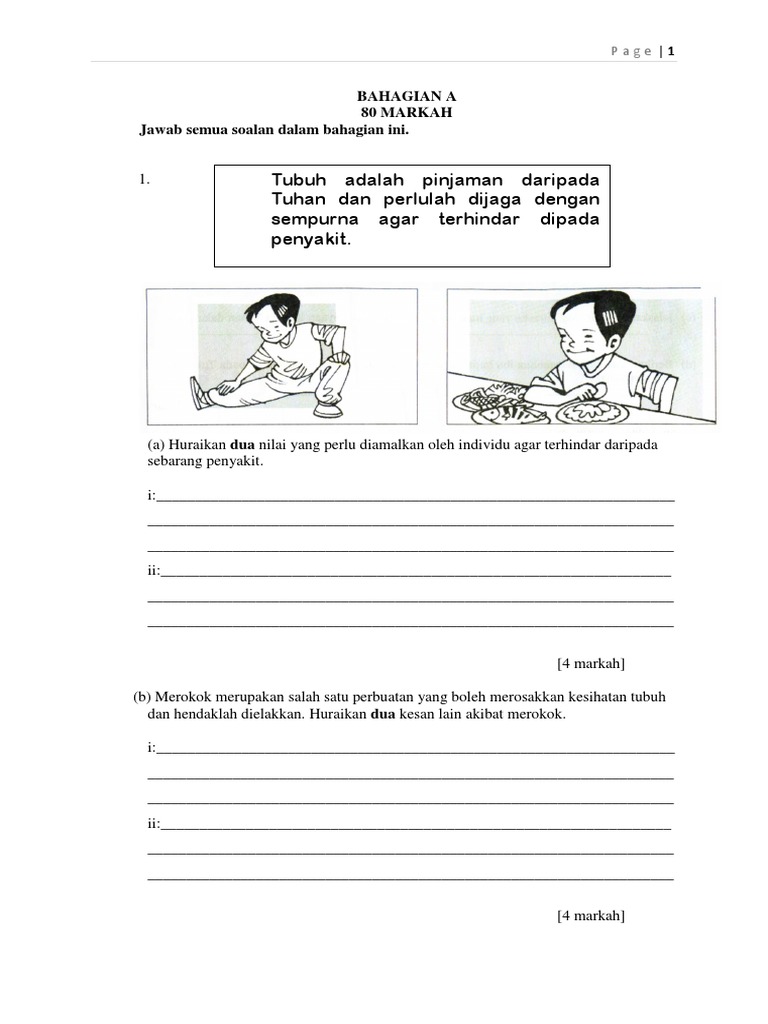 Contoh Soalan Biologi Tingkatan 4 - Sample Site i