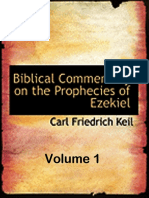 The Prophecies of Ezekiel Vol 1 (Carl Friedrich Keil)