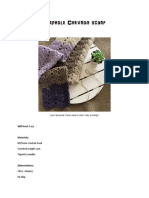 Peephole Chevron Scarf PDF