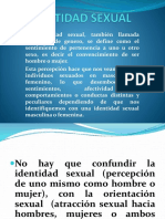 Identidad Sexual