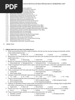 Download KISI2 Dan Soal UAS Penjas Kelas X 2017 by iik SN364832706 doc pdf