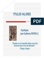 Titulos Valores