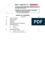 METHOD STATEMENT FOR INSTALLATION OF WATER RECTICULATION SYSTEM.doc