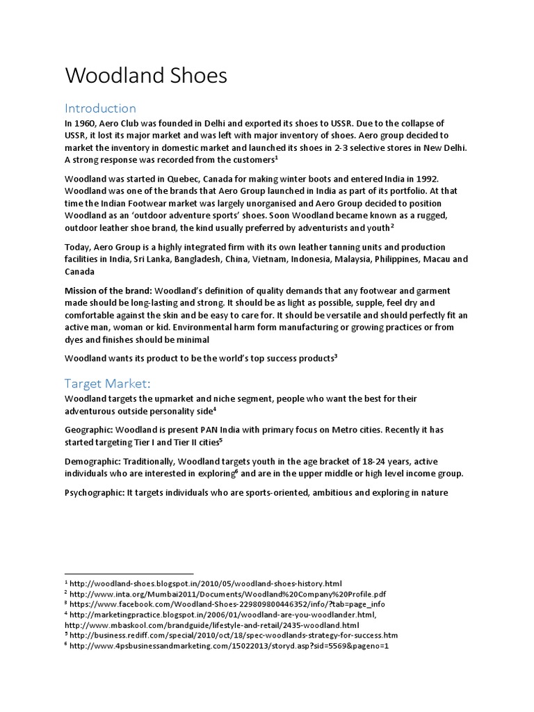 Woodland Shoes PDF Shoe Footwear