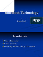 Bluetooth Technology: Boney Patel