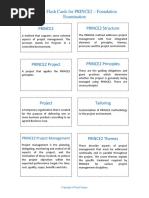 Prince2 Flash Cards