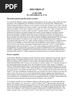 Sant'Agostino - Discorsi 46 e 47