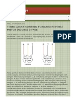 Untuk Membalik Arah Putaran Motor - HTML