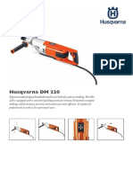 Data Sheet Husqvarna DM220 Core Drill 03-13