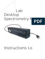 Public Lab Desktop Spectrometry Kit 3.0: Instructions 1.0