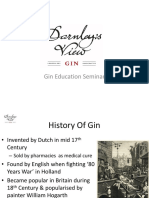 History of Gin Education