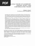 House_1996_Path-Goal Leadership Theory Revised